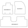 Tappetini personalizzati per Toyota Avensis III Wagon 2009-08.2018 MTM
