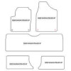Tappetini personalizzati per Volkswagen Sharan I 1995-08.2010 MTM