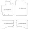 Tappetini personalizzati per Toyota Yaris III Hybrid 2014-08.2020 MTM