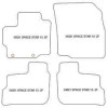 Tappetini personalizzati per Mitsubishi Space Star II 03.2013-2017 MTM