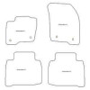 Tappetini personalizzati per Ford S-Max 5 posti 09.2015- MTM