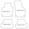 Tappetini personalizzati per Volkswagen New Beetle Cabrio 2011- MTM