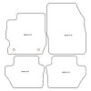 Tappetini personalizzati per Ford Ka III 09.2017-01.2020 MTM