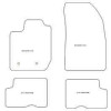 Tappetini personalizzati per Dacia Duster II 01.2018-05.2024 MTM