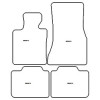 Tappetini personalizzati per BMW Serie 6 GT (G32) GT 2017- MTM