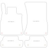 Tappetini personalizzati per Mercedes Classe S (A217) Cabrio 2014- MTM