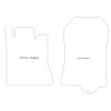 Tappetini personalizzati per Mercedes SL (R129) 1989-2001 MTM