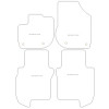 Tappetini personalizzati per Honda Jazz IV / Jazz Crosstar (Hybrid) 06.2020- MTM