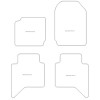Tappetini personalizzati per Isuzu D-Max Crew 2020- MTM