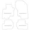 Tappetini personalizzati per Mitsubishi Eclipse Cross PEVH 03.2021- MTM