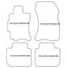 Tappetini personalizzati per Subaru Outback 2009-2015 MTM
