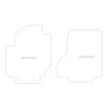 Tappetini personalizzati per Nissan NV200 Electric 2014- MTM