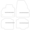 Tappetini personalizzati per Mercedes Citan (W415) 10.2012-08.2021 MTM
