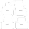 Tappetini personalizzati per Cupra Leon (fixing distance 335 mm) 5 porte / Sportstourer 2020- MTM