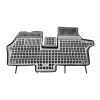 Tappetini gomma per Mercedes Vito van 1997-2003 MTM