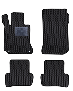 Tappetini gomma EVA per Mercedes Classe C (W204) 04.2007-02.2014
