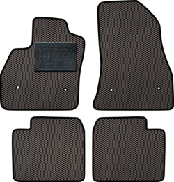 Tappetini gomma EVA per Fiat 500L Living 2012-
