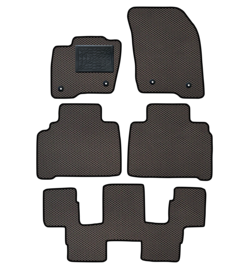 Tappetini gomma EVA per Ford S-Max 5 posti 09.2015-
