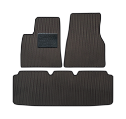 Tappetini gomma EVA per Tesla Model S 01.2021-