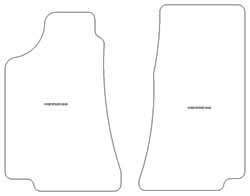 Tappetini auto per Alfa Romeo Spider 1983-1993