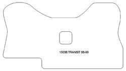 Tappetini per Ford Transit 1988-2000 MTM One