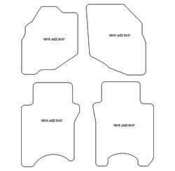 Tappetini per Honda Jazz I 2002-10.2008 MTM One