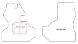 Tappetini per Iveco Daily I 1990-1998 MTM One
