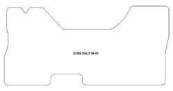 Tappetini per Iveco Daily II 1999-2006 MTM One
