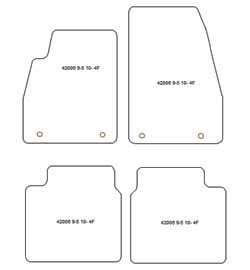 Tappetini per Saab 9-5 07.2010-2011 MTM One