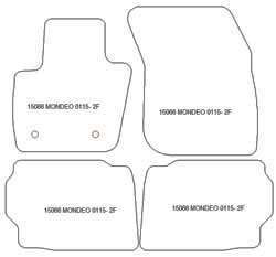 Tappetini auto per Ford Mondeo 01.2015-04.2022