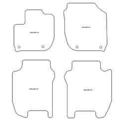 Tappetini auto per Honda Jazz III 09.2015-05.2020