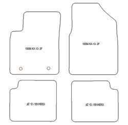 Tappetini auto per Ford Ka II 10.2013-2016