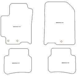 Tappetini auto per Kia Stonic (anche Mild Hybrid) 09.2017-
