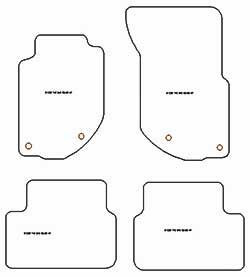 Tappetini auto per Volvo 740/760 940/960 1982-1998