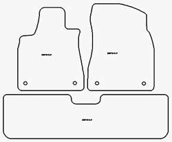 Tappetini per Lexus RX 5 posti 2016-09.2022 MTM One