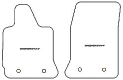 Tappetini auto per Chevrolet Corvette C7 2013-2019 one