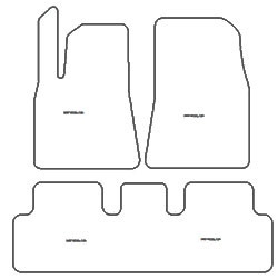Tappetini auto per Tesla Model 3 (Beaded Basin) 09.2020-