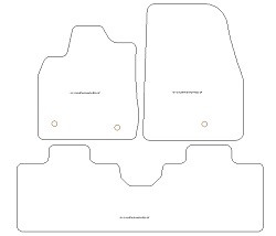Tappetini auto per Ford Mustang Mach-E 2020-