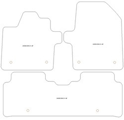 Tappetini per Kia EV6 2021- MTM One
