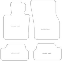 Tappetini auto per Mini Mini (F66) C / S 3 porte 03.2024-