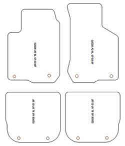 Tappetini per Audi A3 (8L) 1997-04.2003