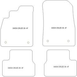 Tappetini per Chevrolet Cruze 08.2011-2015