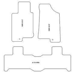 Tappetini per Hummer H3 -