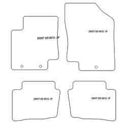 Tappetini per Hyundai i20 09.2012-11.2014