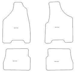 Tappetini per Lancia Y10 1991-1995