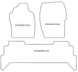 Tappetini per Land Rover Discovery 1994-1998 MTM Plus