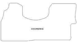 Tappetini per Mercedes Sprinter van 2006-2017
