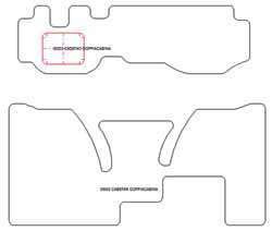 Tappetini per Nissan Cabstar Doppia cabina 2000-2018 MTM Plus