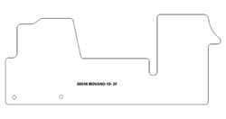 Tappetini per Opel Movano 2010-2021 MTM Plus