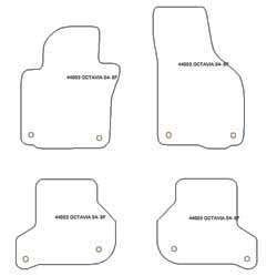Tappetini per Skoda Octavia II / III Wagon & Scout 2004-02.2013